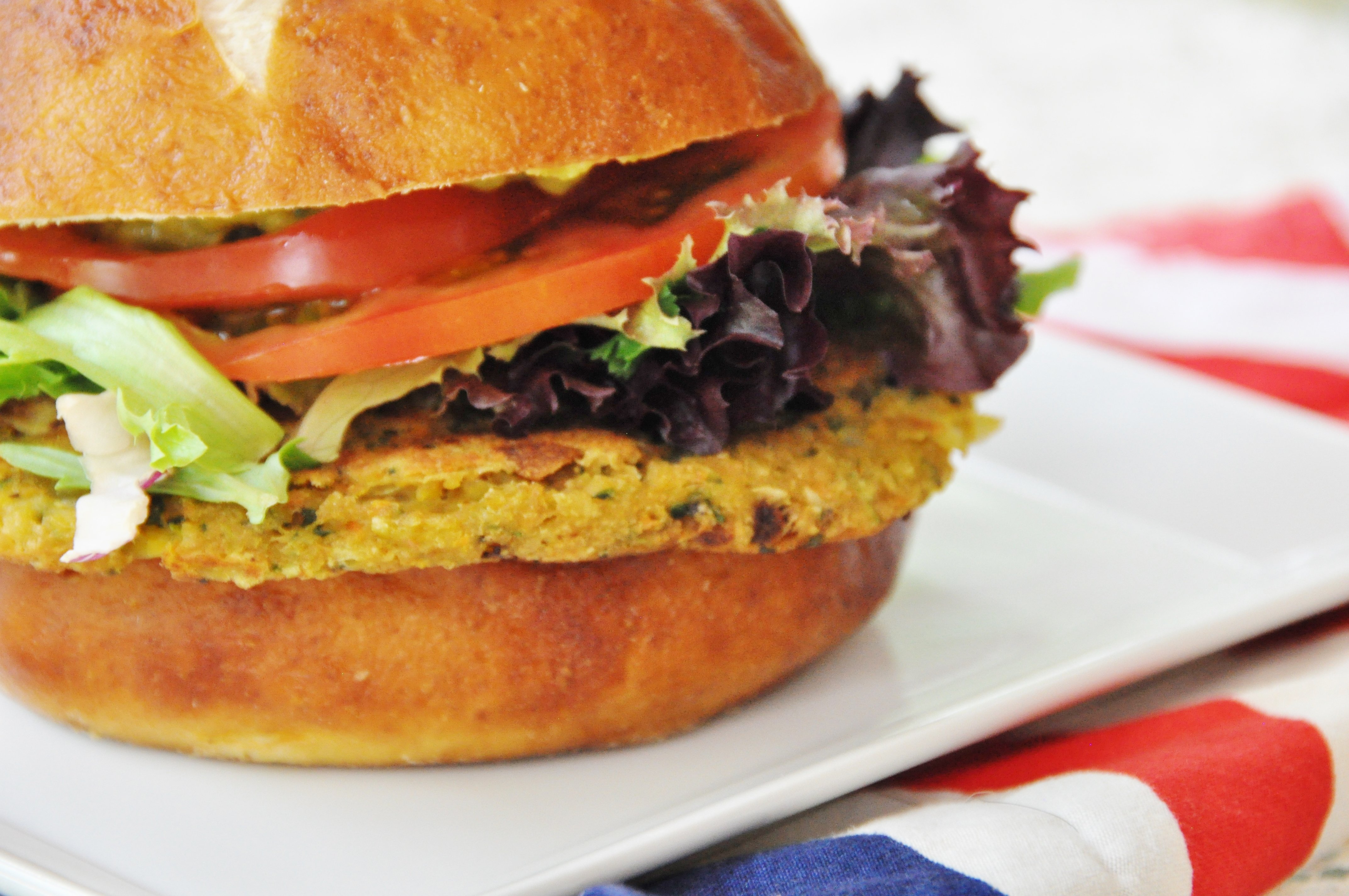 Chickpea Burgers Veganosity