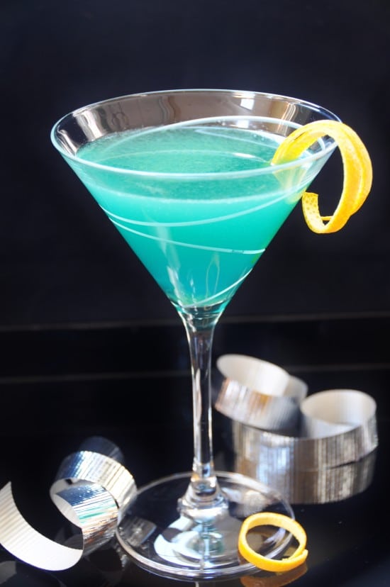 Curacao Martini
