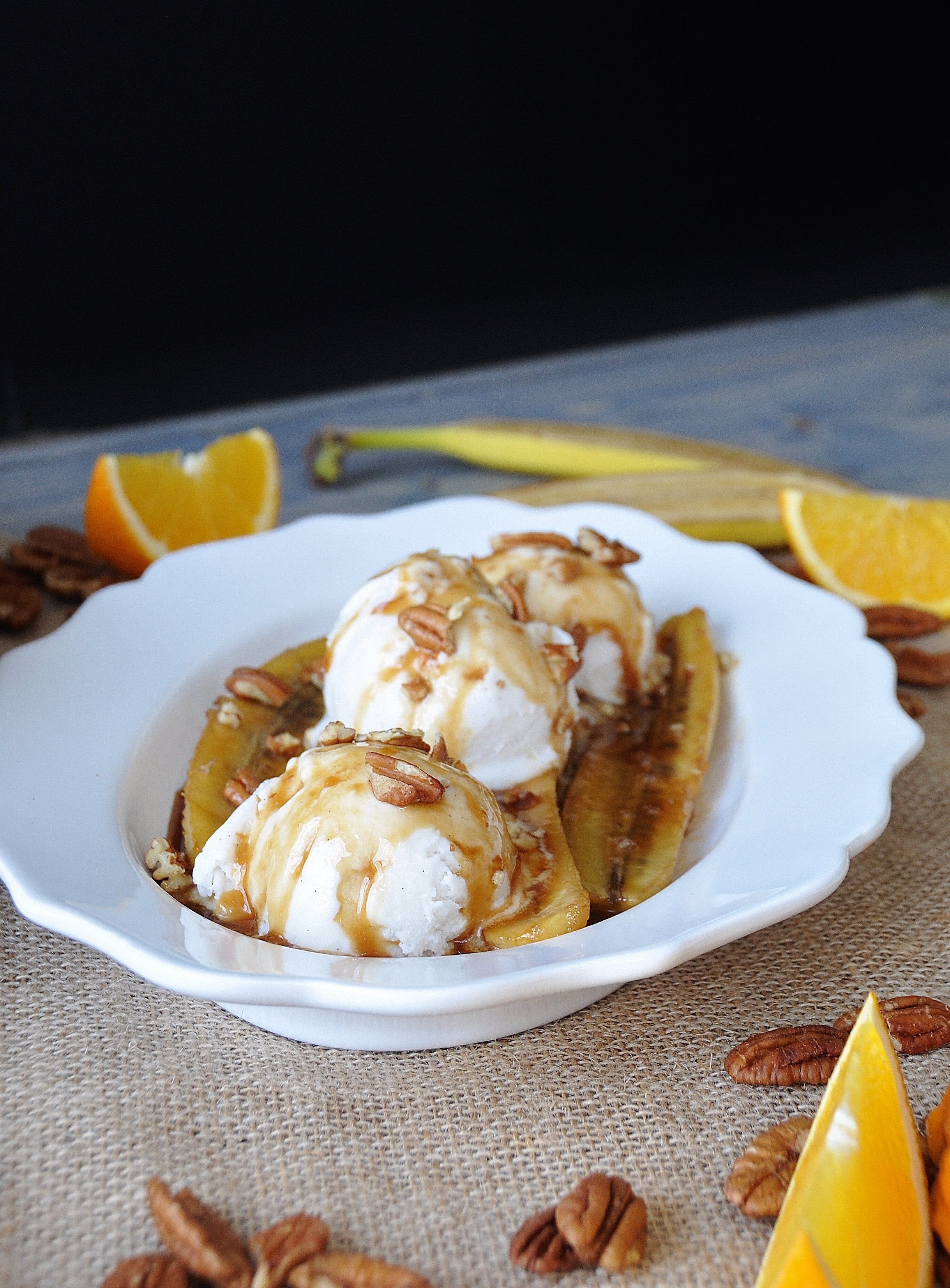 Vegan Bananas Foster Veganosity