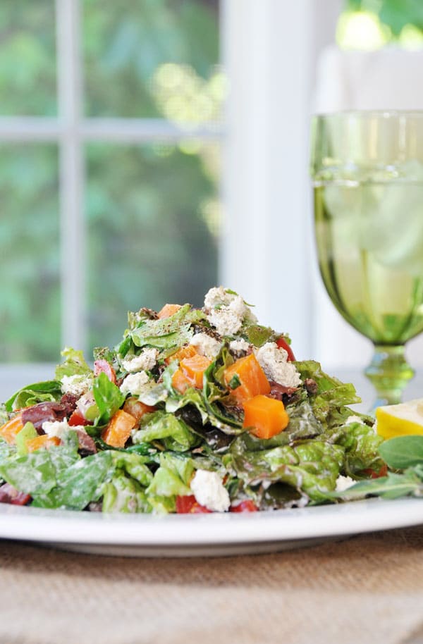 Vegetable & Herb Chopped Salad & Treeline Cheese Review