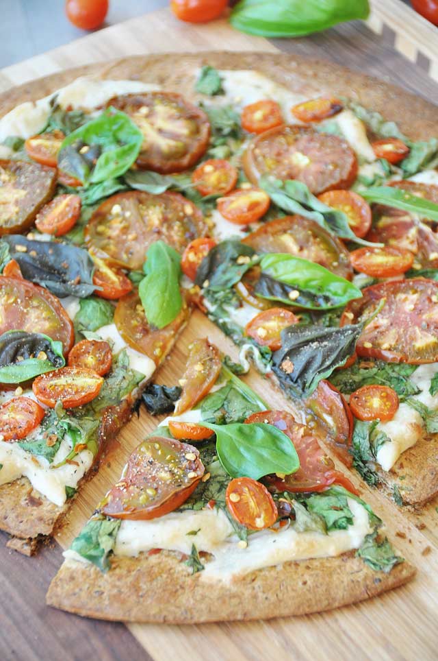 Vegan Summer Flatbread Pizza