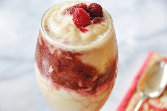 Vegan Peanut Butter and Jelly Smoothie
