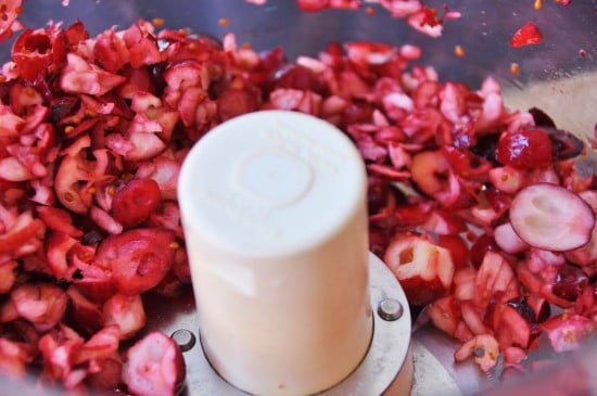 Chopped Cranberries