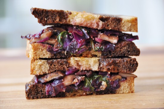 Vegan Vegetable Rubin Sandwich