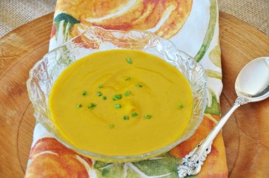 Vegan Carrot & Ginger Soup