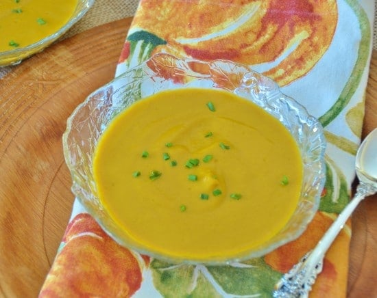 Vegan Carrot & Ginger Soup