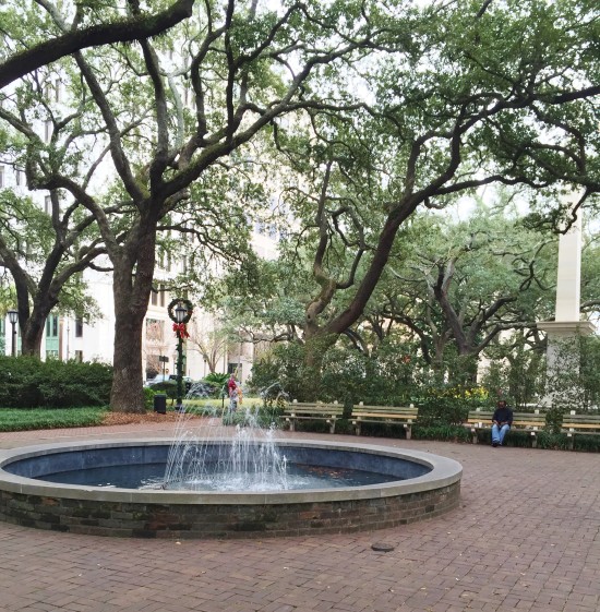 Park in Savannah, GA