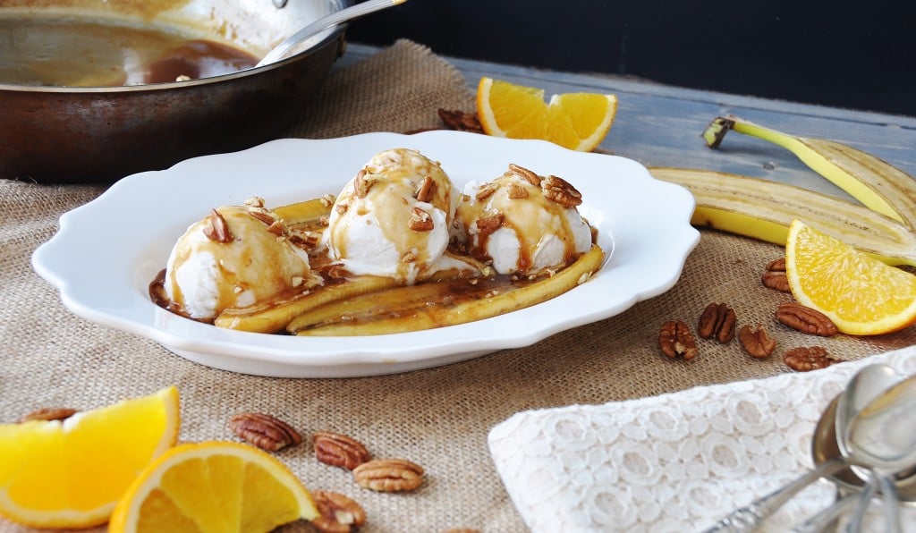 Vegan Bananas Foster