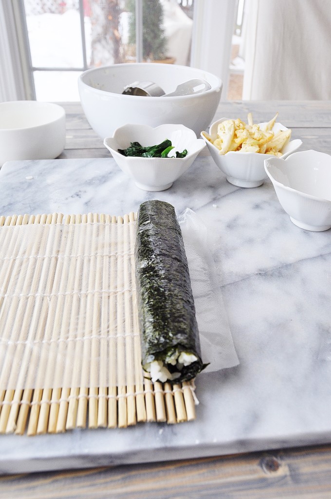 How to Make Vegetable Sushi Rolls