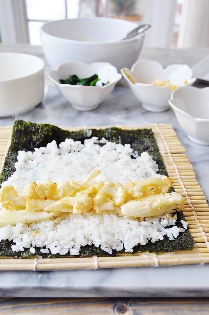 How to Make Vegetable Sushi Rolls