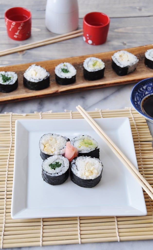 How to Make Vegetable Sushi Rolls