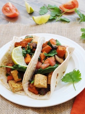 Sweet Potato and Tofu Tacos