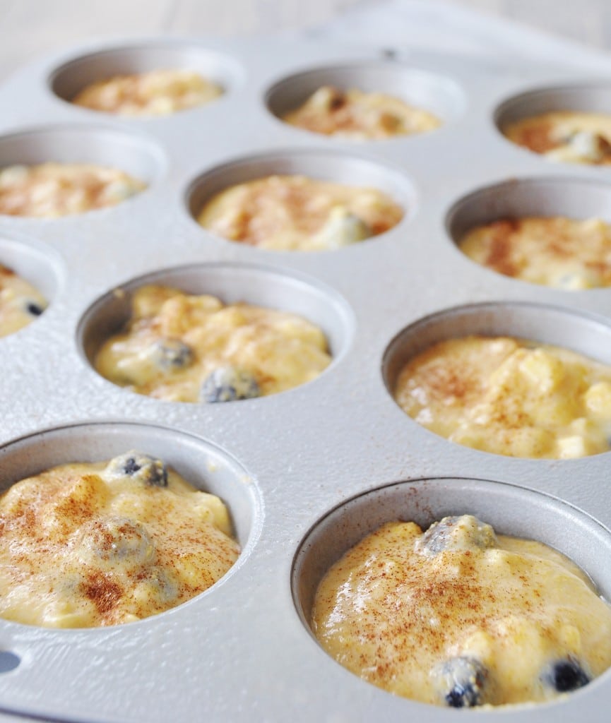 Crispy Vegan Corn and Blueberry Muffins