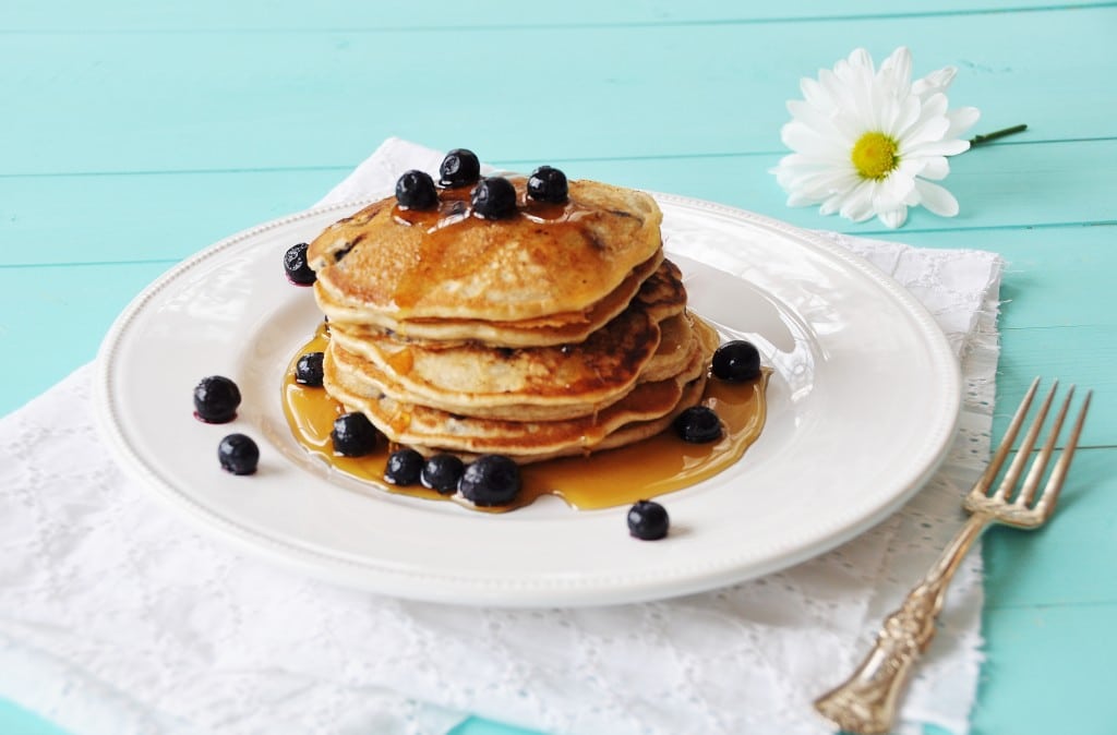 Vegan Blueberry Pancakes