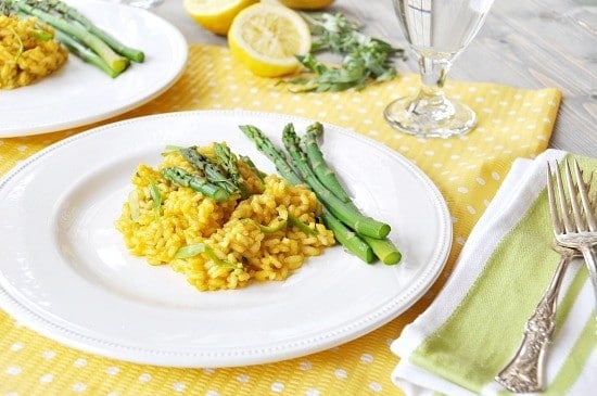 Lemon and Asparagus Risotto 35