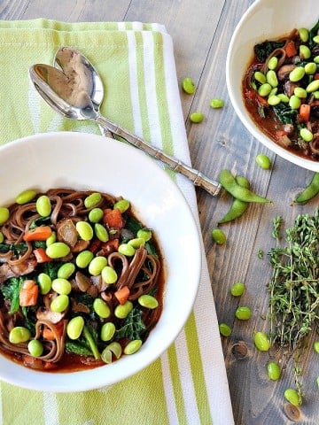 Copycat Soba Noodle Edamame Bowl