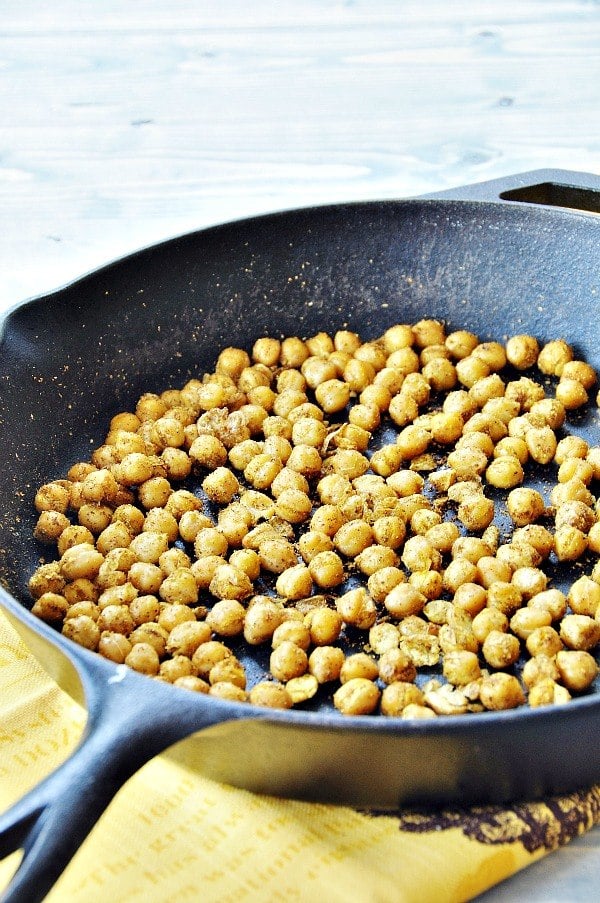 Spicy Roasted Chickpeas