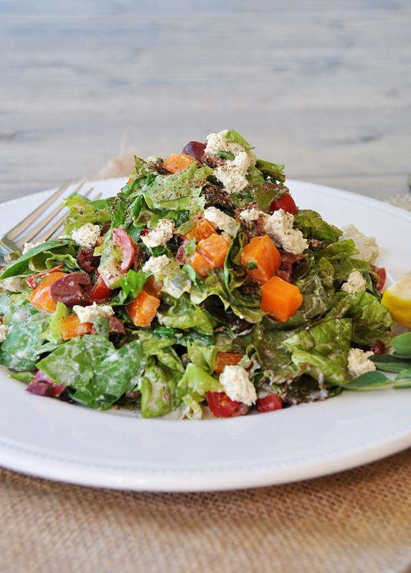 Vegetable & Herb Chopped Salad & Treeline Cheese Review