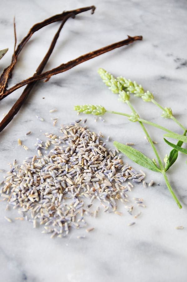 Lavender Seeds and Madagascar Vanilla Beans