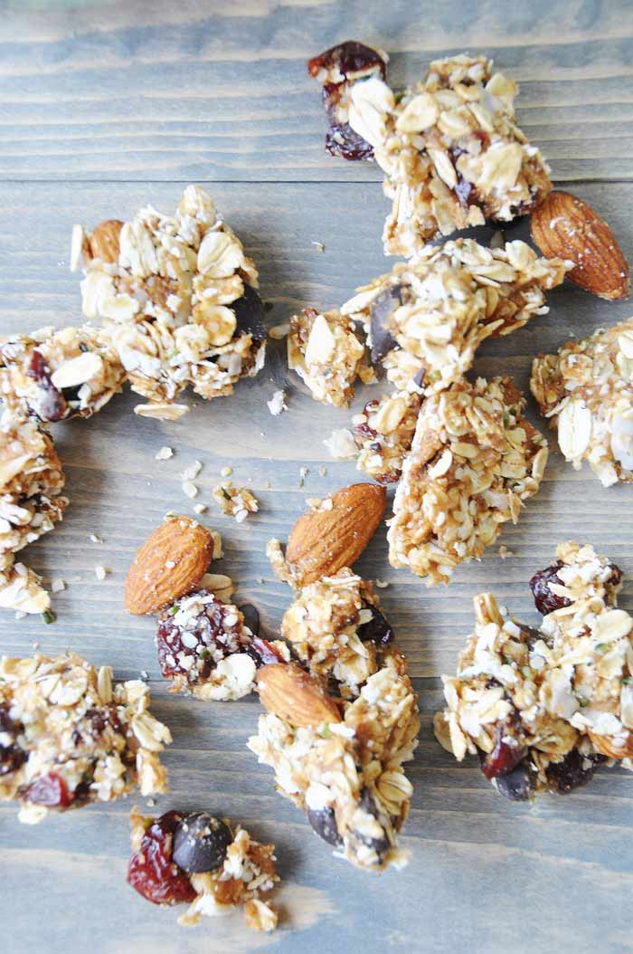 No Bake Cherry Chocolate Granola