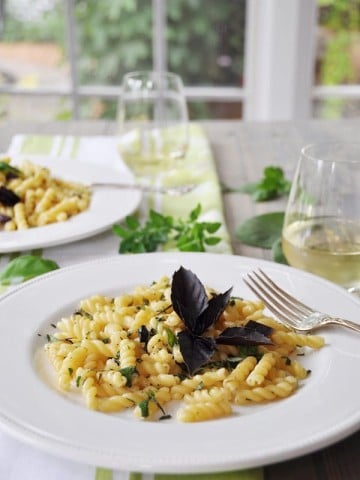 Fresh Herb Gemelli Pasta