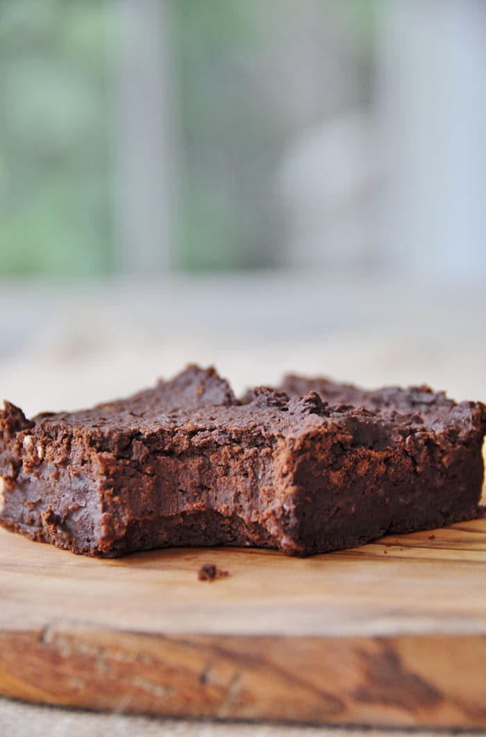 Spicy Vegan Black Bean Brownies