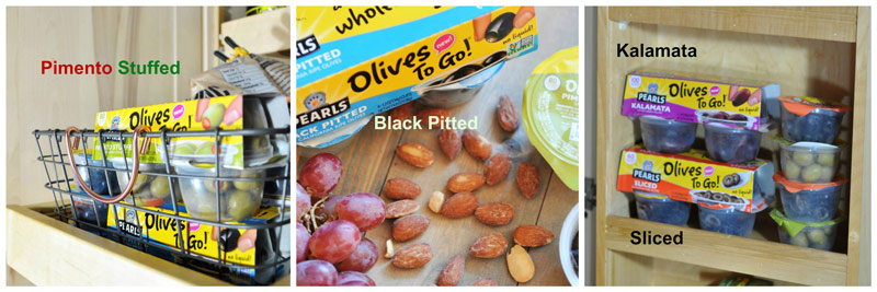 Organize Your Pantry & Choose Healthier Snacks with Pearls Olives and Target! Win a $500 Target gift card and a supply of Pearls Olives To Go! #BetterWithPearls #ad