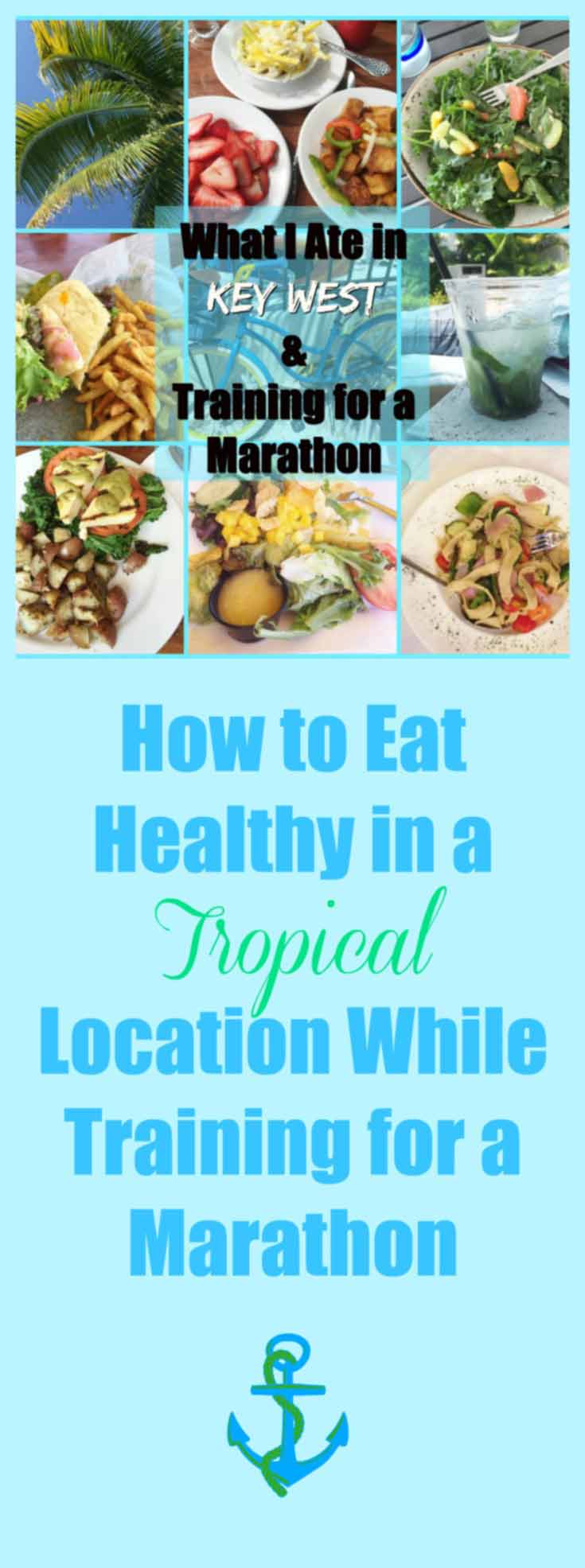 How to Eat Healthy in a Tropical Location While Training for a Marathon. Eating out and eating healthy isn't always easy when you're vegan. This is how I managed and you can too. www.veganosity.com
