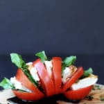 Single Serving Vegan Caprese Salad