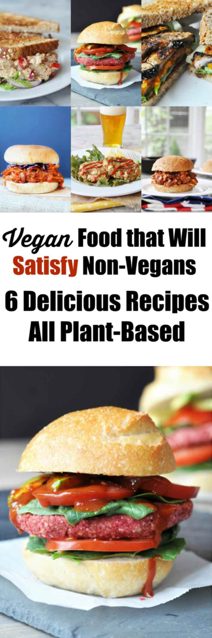 6 of the easiest vegan recipes to turn your meat loving friends into plant-based veg heads! www.veganosity.com