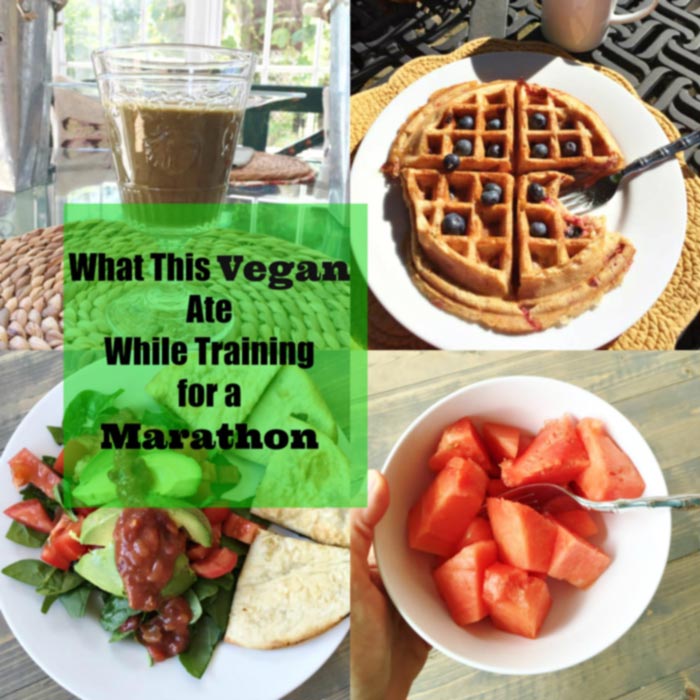 Take a look at what this vegan eats while training for a marathon. How to stay strong and healthy and full of energy! www.veganosity.com