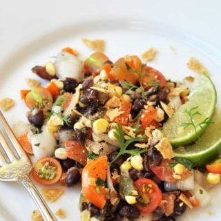 Southwestern Roasted Corn and Black Bean Salad