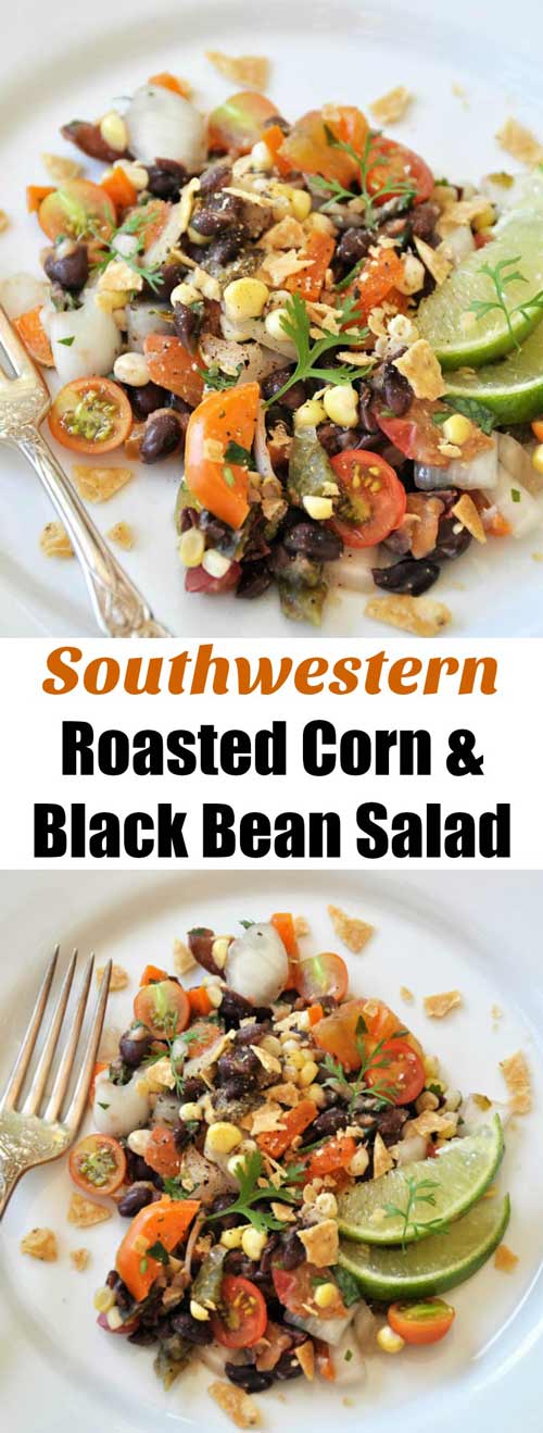 A healthy and savory Southwestern salad recipe that the whole family will love. Perfect for parties! www.veganosity.com