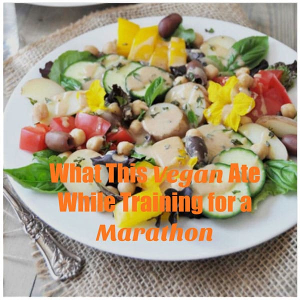 The secret to staying strong and healthy on a plant=based diet while training for a marathon! www.veganosity.com