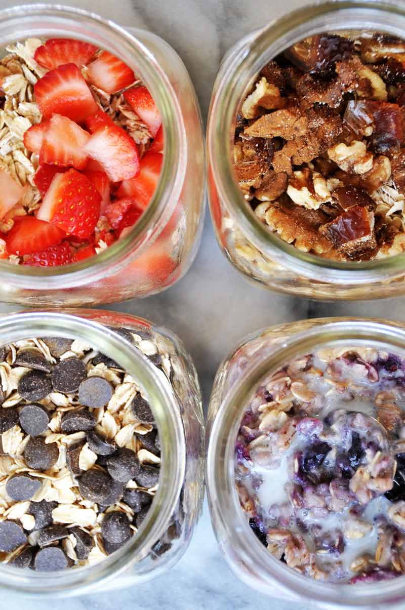 Homemade Flavored Instant Oatmeal - Four Flavors! - Veganosity