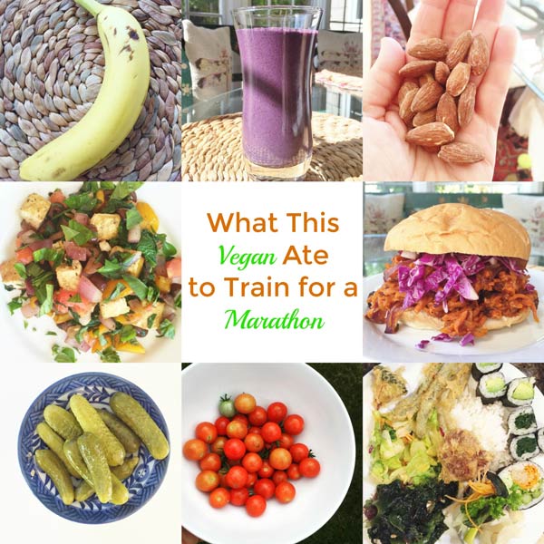 How to get all of the protein and nutrients you'll need to train for a marathon on a vegan plant-based diet. www.veganosity.com 