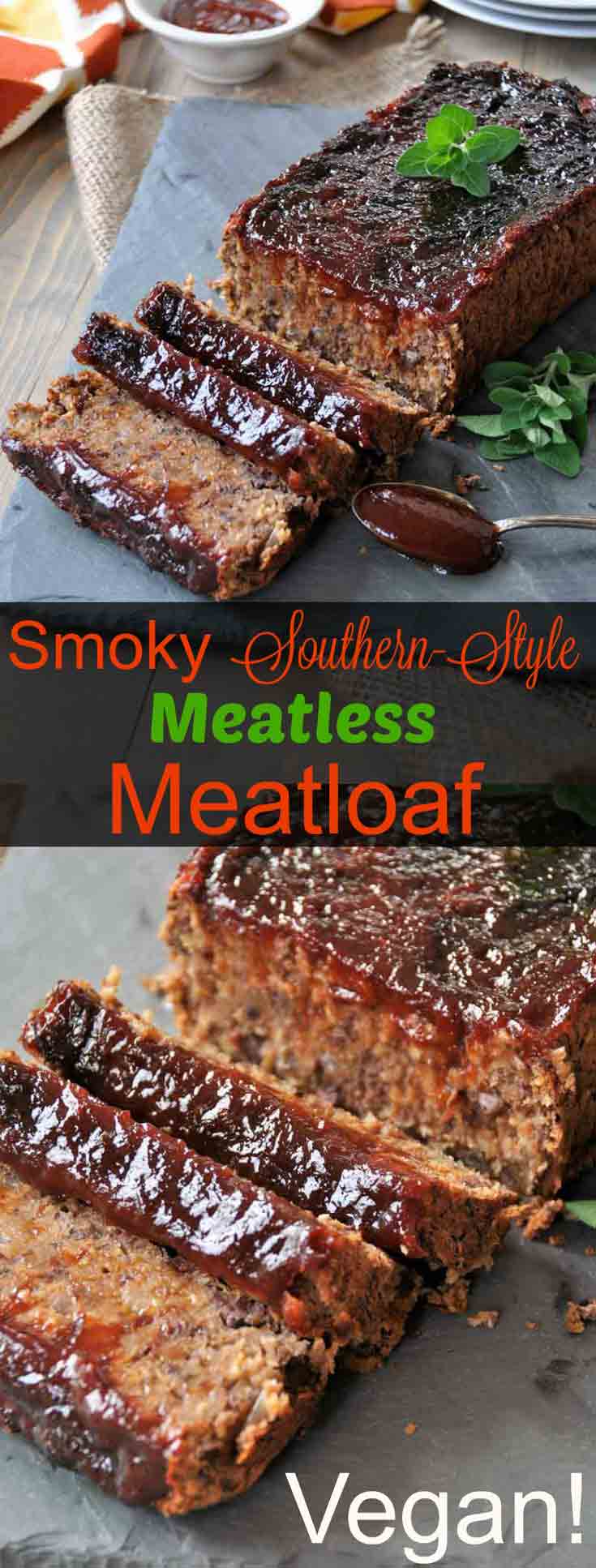 Vegan meatloaf that's soy-free, dairy-free, and egg-free, but it's full of smoky BBQ flavor. www.veganosity.com