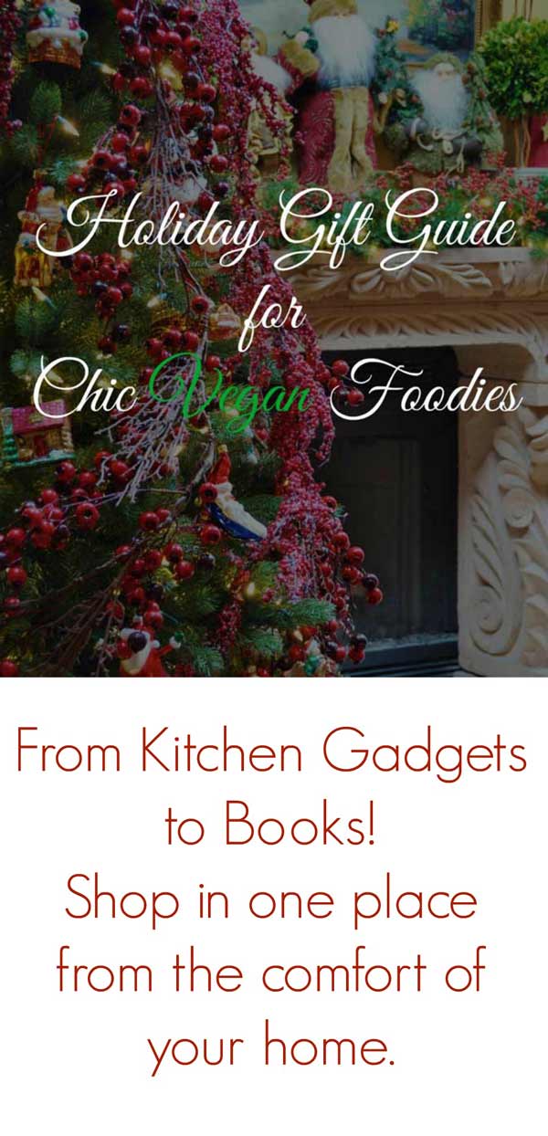 The ultimate holiday gift guide for vegan foodies! www.veganosity.com
