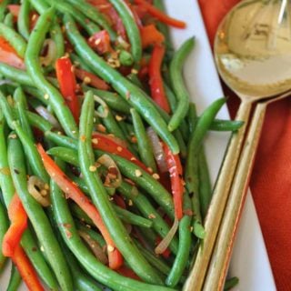 Spicy Sizzled Green Beans