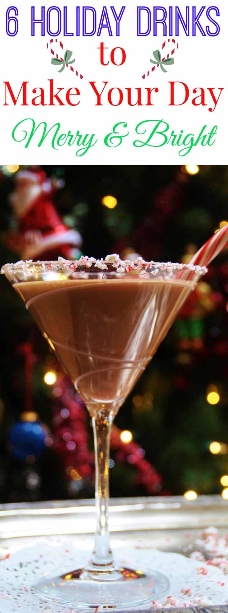 From morning to night, these 6 holiday drink recipes will make everything merrier. www.veganosity.com
