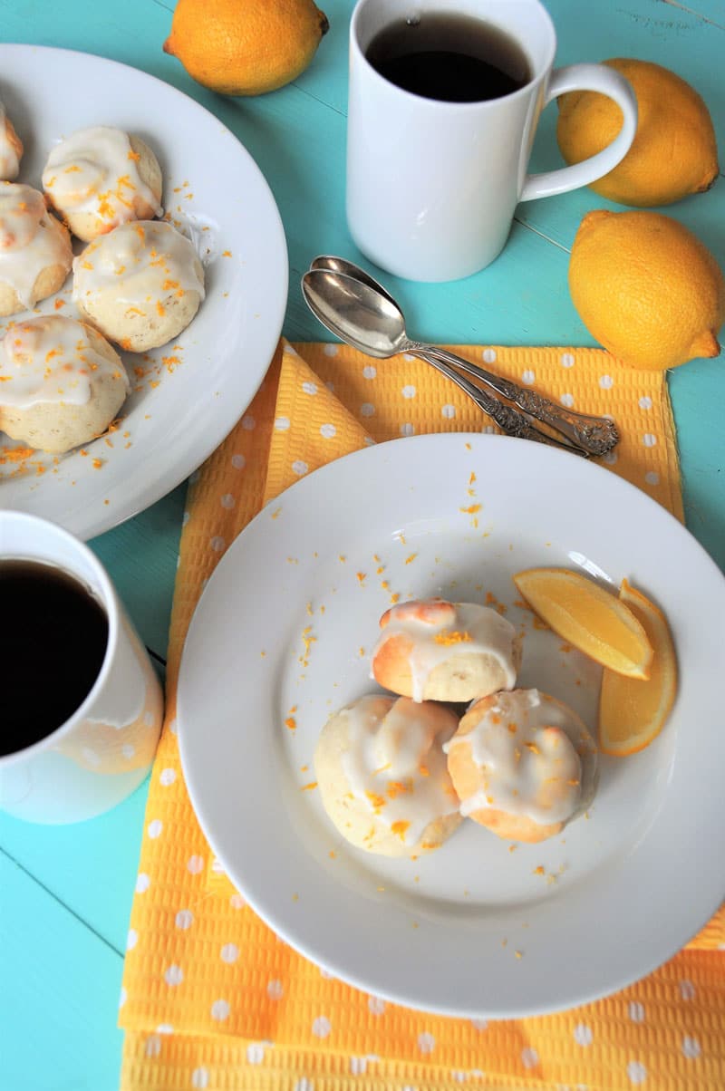 Vegan lemon knot cookies just like the ones I used to buy at Starbucks! Egg-free and dairy-free.