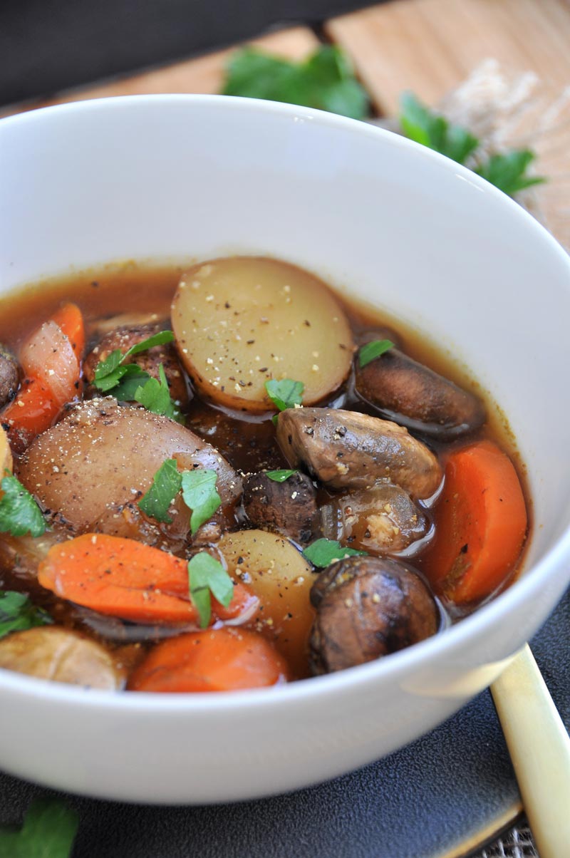 Vegan Beef (Irish) Stew - Veganosity