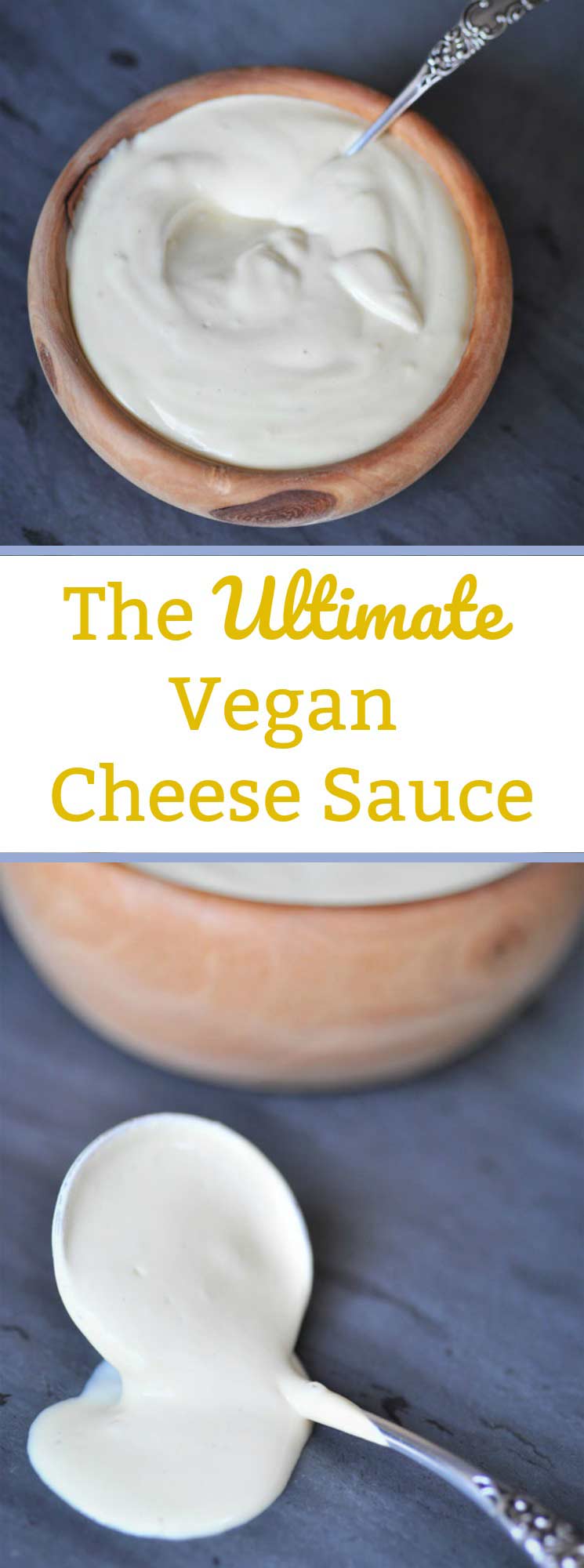 The ultimate vegan cheese sauce is dairy-free, gluten-free, and so creamy, easy to make, and delicious!