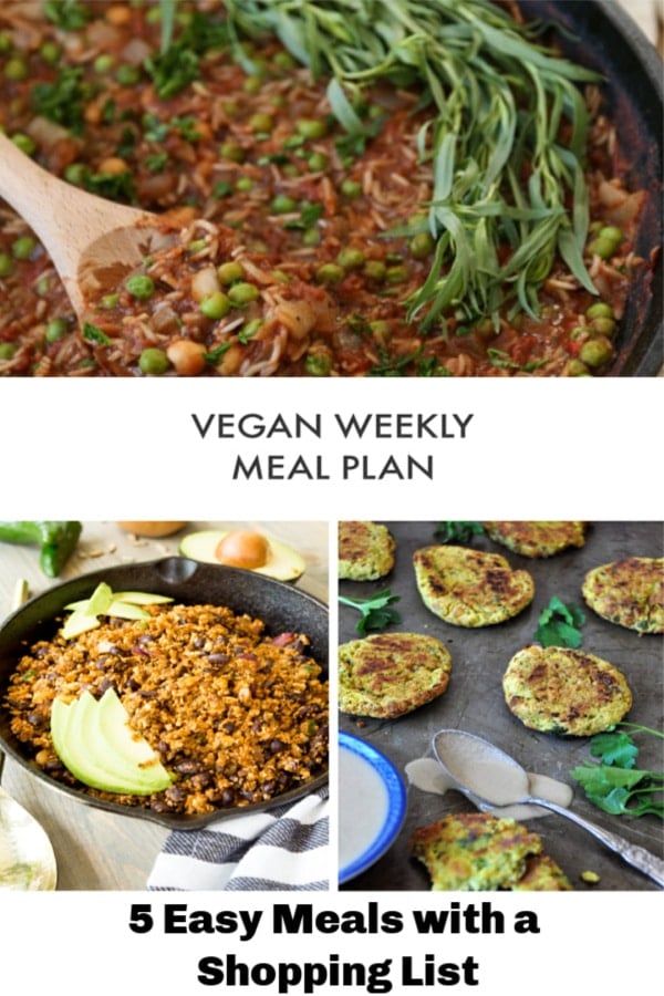 Make your week nights easy and healthy with our Weekly Meal Plan! It includes prep ideas and a shopping list!