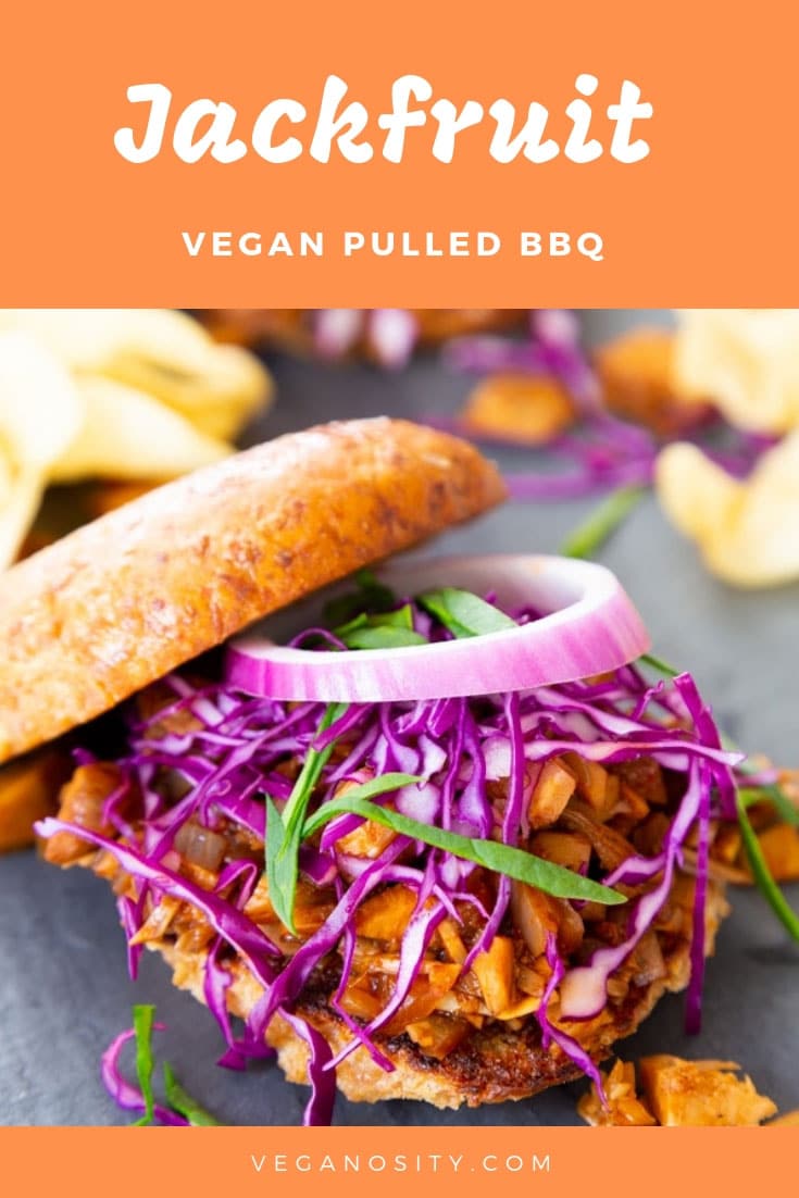 Vegan Pulled BBQ Jackfruit is the perfect alternative to pork or chicken. Easy to make and delicious! #vegan #bbq