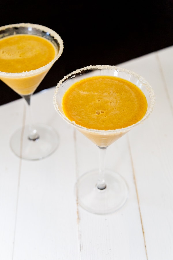 Vegan Pumpkin Spice Martini